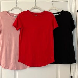 3 Victoria secret t-shirts
